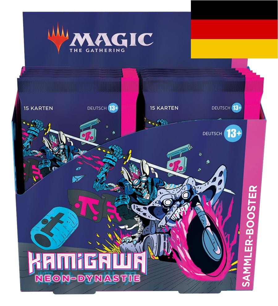 Kamigawa: Neon-Dynastie Collector's Booster Display (12 Packs) DE
