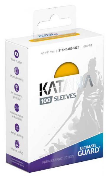 Ultimate Guard Katana Sleeves Standard Yellow (100)