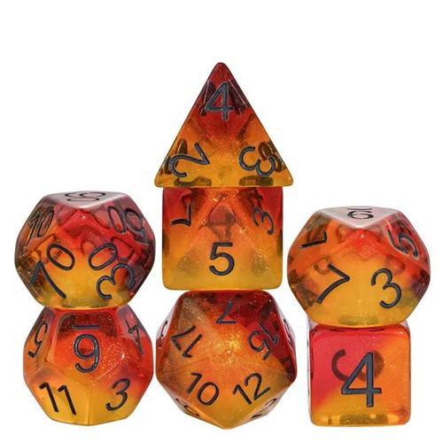 Fiery Sweets RPG Dice Set (7)