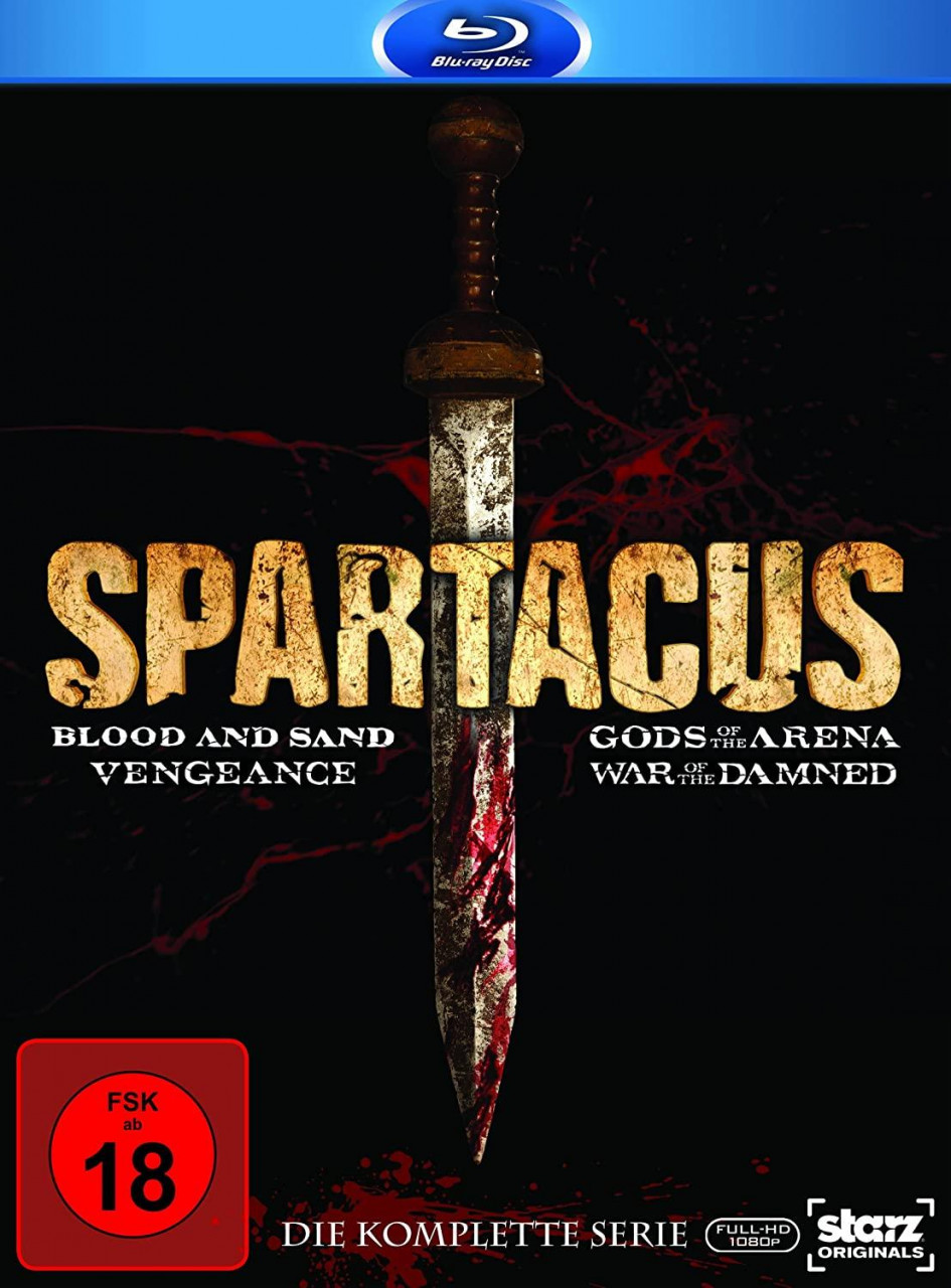 Spartacus - Die Komplete Serie (Blu-Ray, gebraucht) **
