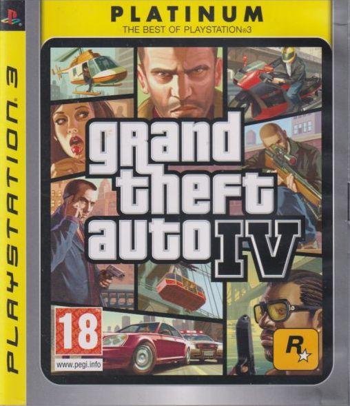 Grand Theft Auto 4 - Platinum (Playstation 3, gebraucht) **