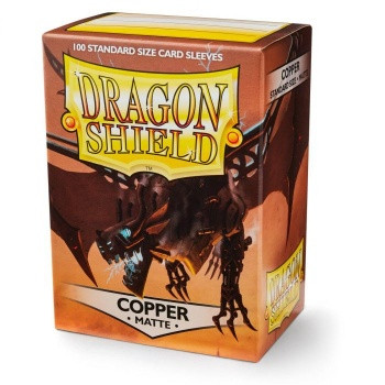 Dragon Shield Card Sleeves - Matte Copper (100)