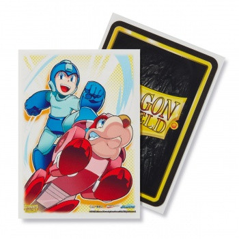 Dragon Shield Art Sleeves - Mega Man & Rushd (100) Dragon Shield Art Sleeves - Mega Man & Rushd (100)