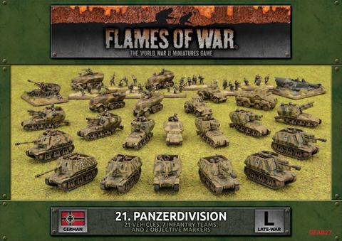"Flames of War 21st Panzerdivision Army Deal"