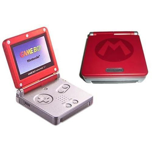 Game Boy Advance SP Konsole - Mario Edition (OVOA) (gebraucht) **