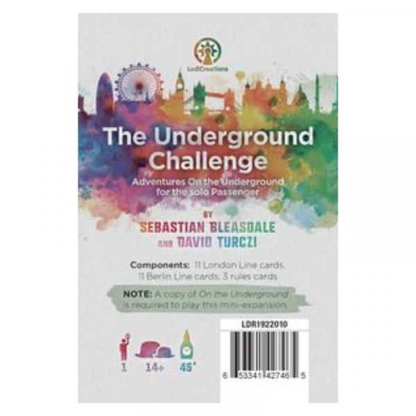 The Underground Challenge London Berlin EN