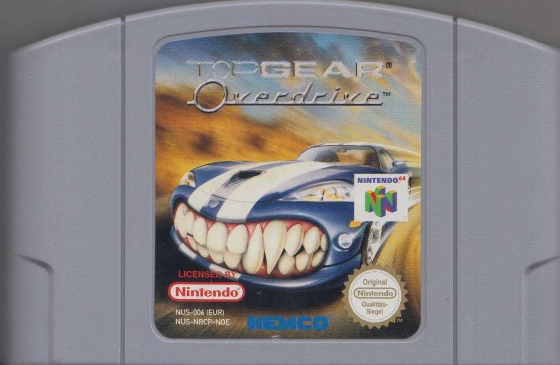 Top Gear Overdrive - Modul (Nintendo 64, gebraucht) ** Top Gear Overdrive - Modul (Nintendo 64, gebraucht) **