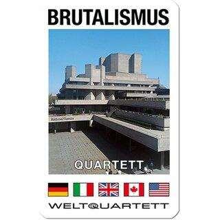 Brutalismus (Betonbauten) Quartett DE