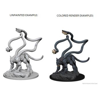 Dungeons & Dragons Nolzur`s Marvelous Unpainted Miniatures: W1 Displacer Beast
