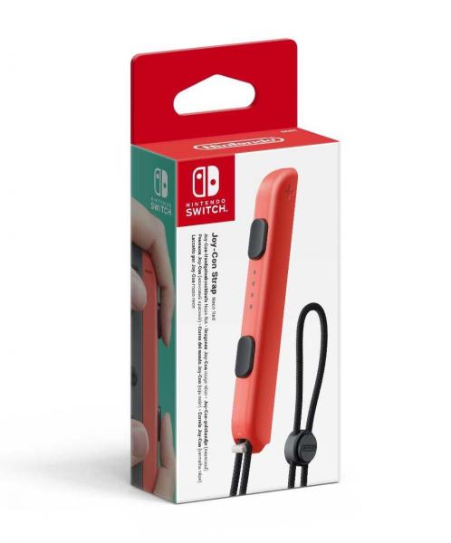 Switch Handgelenkschlaufe neonrot Nintendo