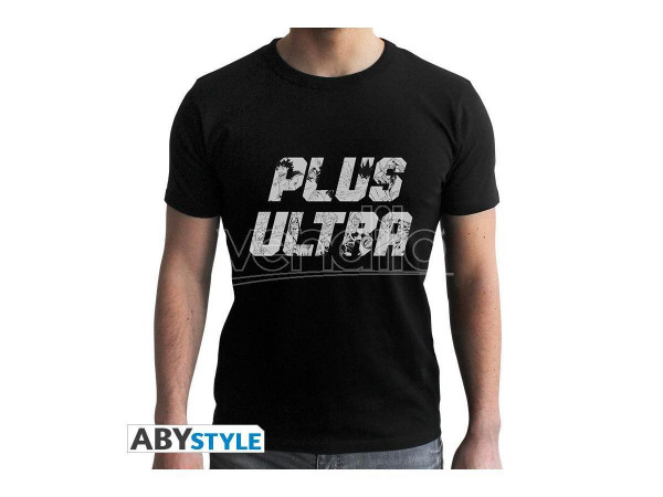 MY HERO ACADEMIA - T-Shirt "Plus Ultra" man SS black S