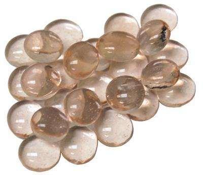 GAMING STONES PINK OPAL GLASS STONES (40)