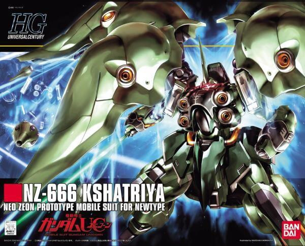  Gundam: High Grade - NZ-666 Kshatriya 1:144 Model Kit