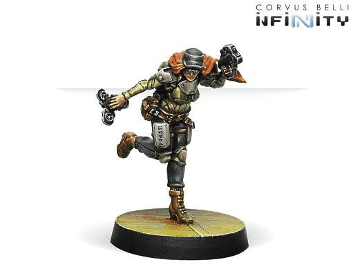 Warcors, War Correspondents (Stun Pistol) - MERCENARIES (Blister) Warcors, War Correspondents (Stun Pistol) - MERCENARIES (Blister)