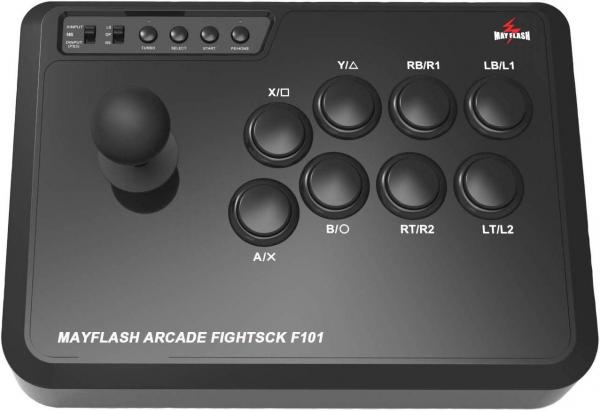 Mayflash Arcade Fightstick F101 (Switch, PC, Playstation 3, NEOGEO Mini) (NEU)