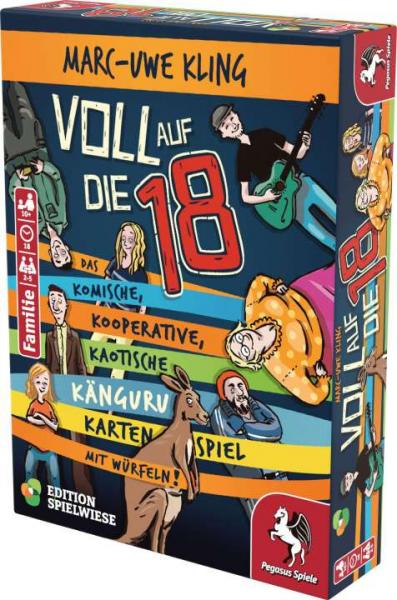 Voll auf die 18  Das Känguru-Kartenspiel