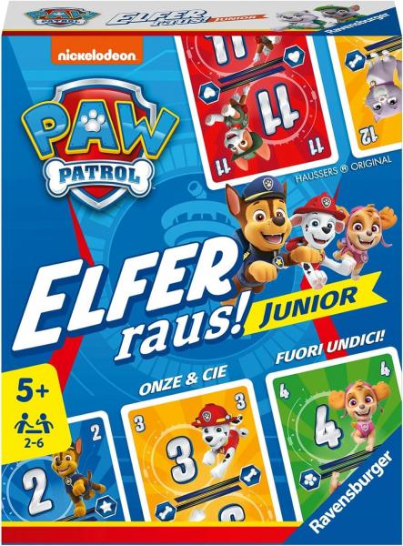 PAW Patrol Elfer raus! Junior, Kartenspiel