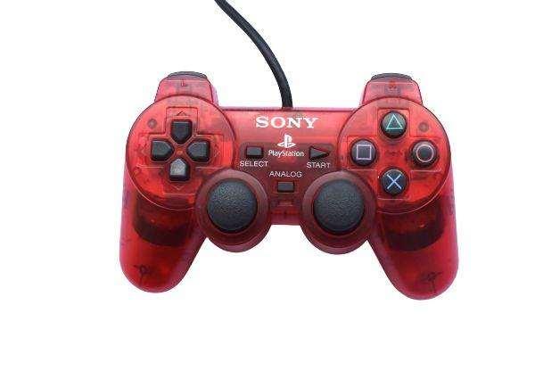 PlayStation 2 Dualshock 2 Controller - Crystal red(OVOA) (gebraucht) **