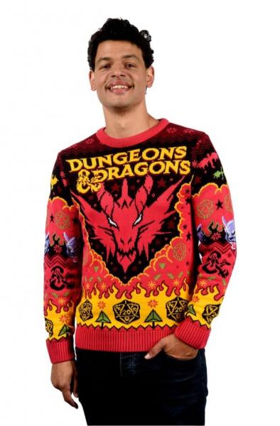 Dungeons & Dragons Christmas Jumper (Size L)