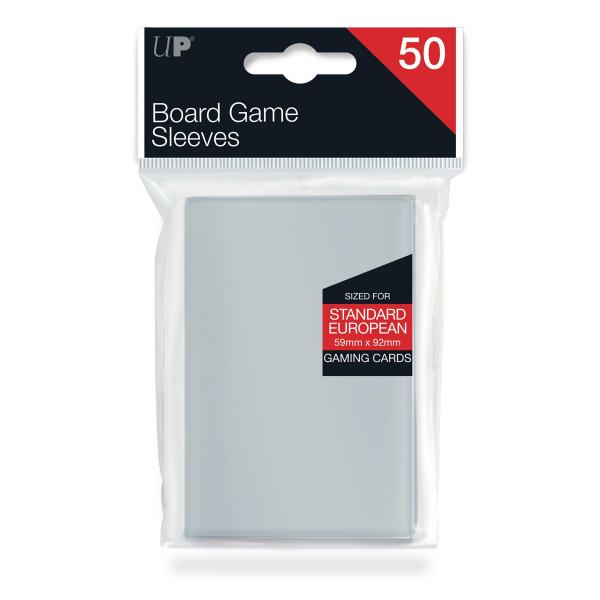 92mm X 92mm Standard European Board Game Sleeves 50ct