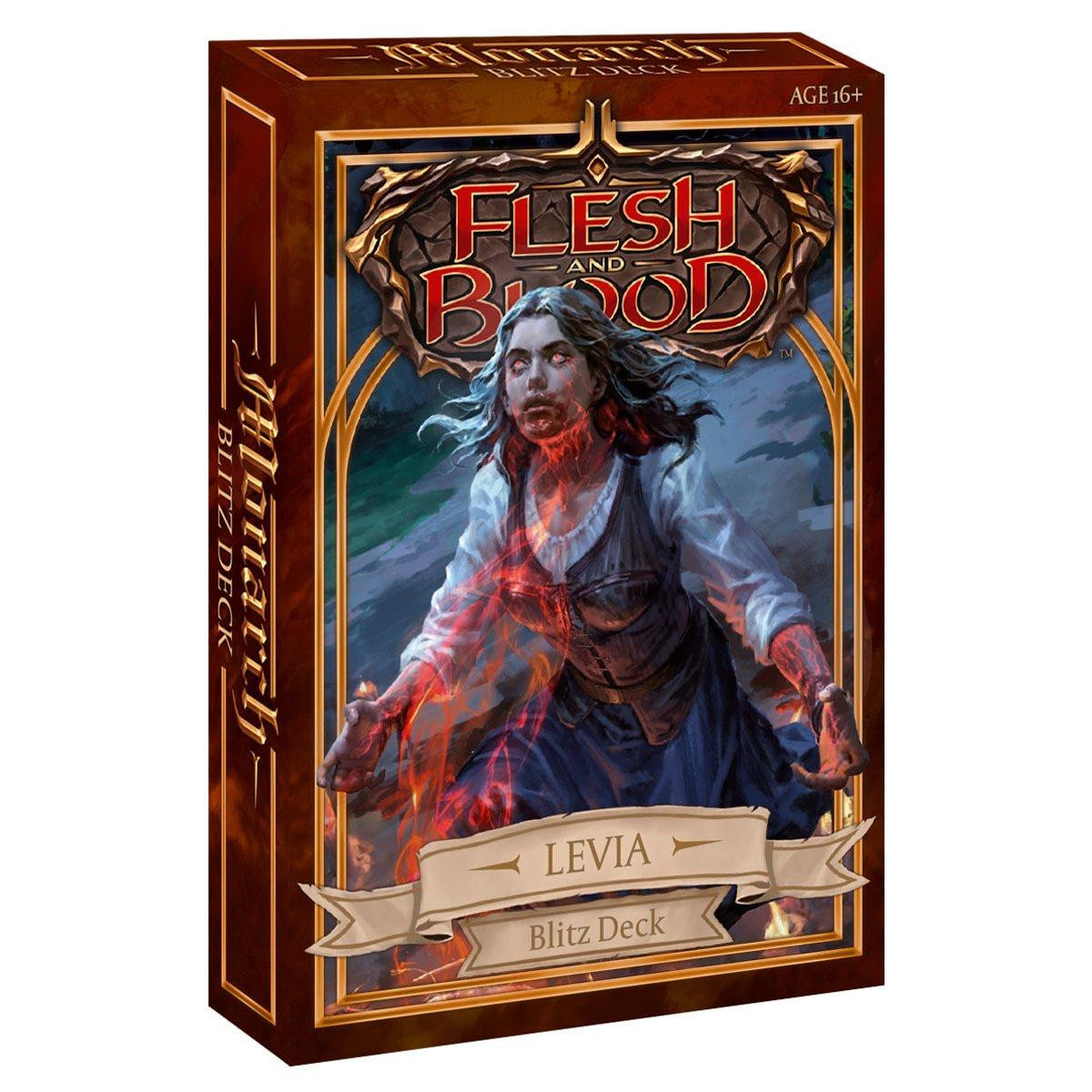 Flesh & Blood TCG - Monarch Blitz Deck Levia - EN Flesh & Blood TCG - Monarch Blitz Deck Levia - EN