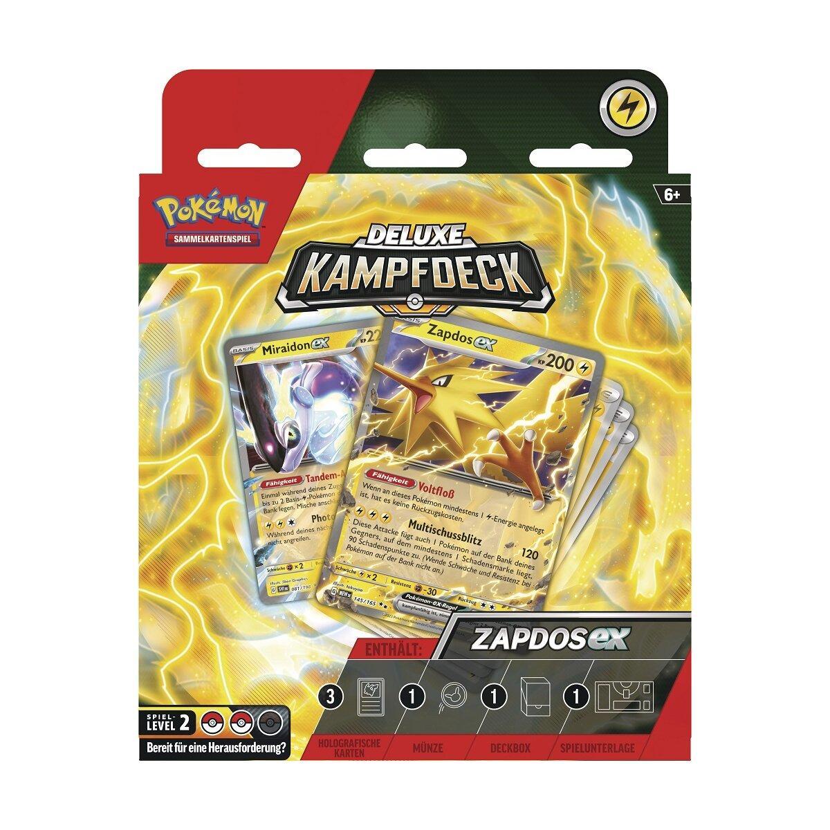 Pokemon Deluxe Battle Deck - Zapdos ex (DE)