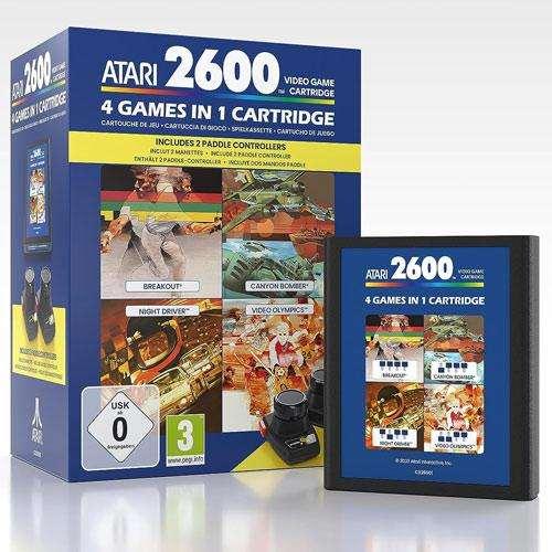 4 in 1 Game Cartridge and Paddle Pack (Atari 2600+, NEU) 4 in 1 Game Cartridge and Paddle Pack (Atari 2600+, NEU)