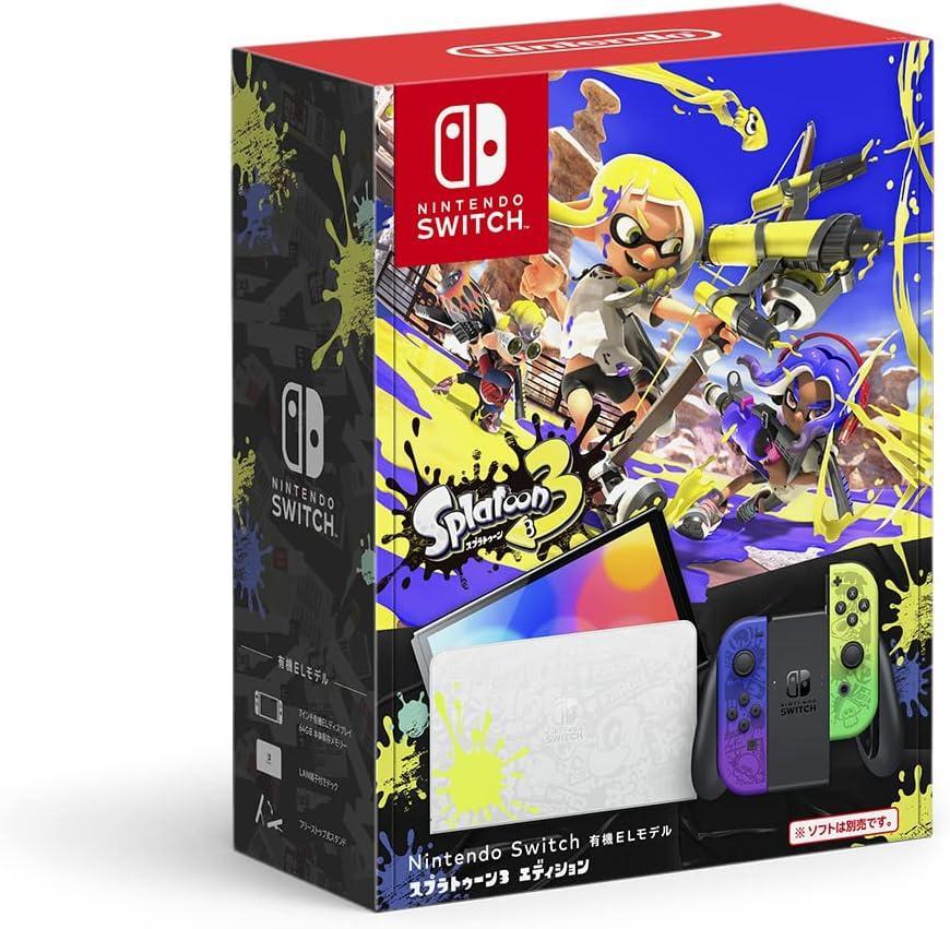 Nintendo Switch OLED Konsole - Splatoon 3 Edition (JP) (NEU)