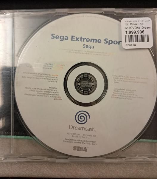 Sega Extreme Sports: Milka Edition (OVOA) (Dreamcast, gebraucht) **