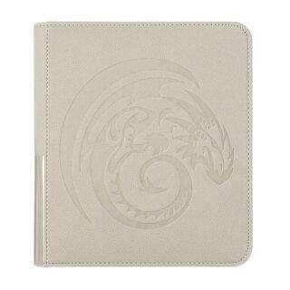 Dragon Shield: Card Codex Zipster Binder Small - Ashen White