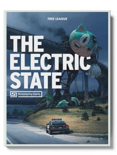 The Electric State RPG Core Rulebook (SciFi RPG, Hardback)