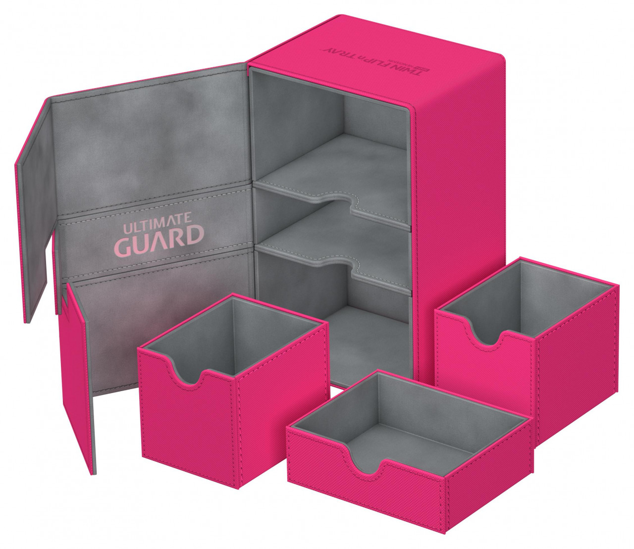 Twin Flip´n´Tray Deck Case 160+ Standard Size XenoSkin Pink