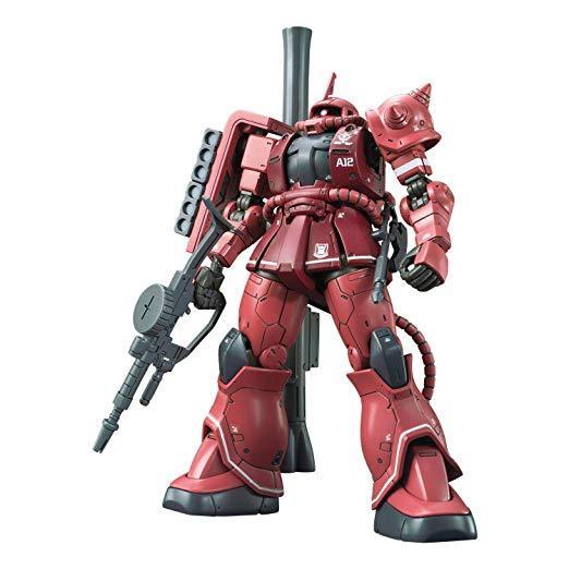 Gundam: High Grade - MS-06S Zaku II PoZ Char Aznable's Red Comet 1:144 Scale Model Kit Gundam: High Grade - MS-06S Zaku II PoZ Char Aznable's Red Comet 1:144 Scale Model Kit