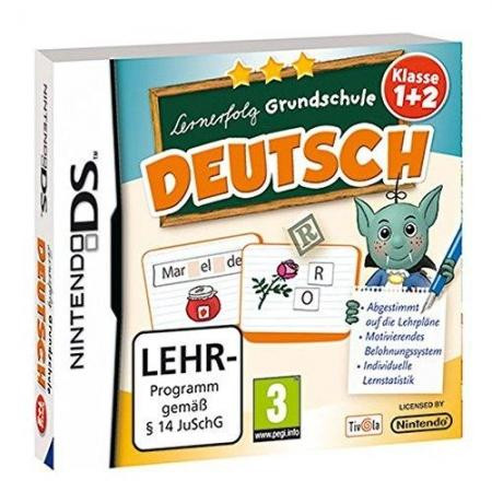 Lernerfolg Grundschule: Deutsch Klasse 1+2 (Nintendo DS, NEU) **