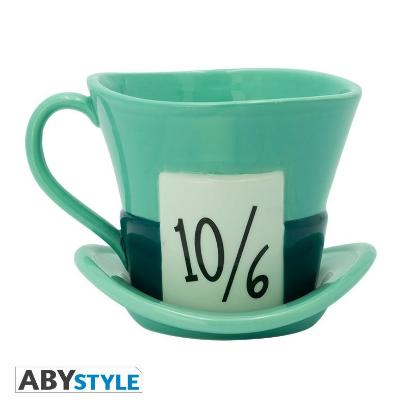 DISNEY - Mug 3D - Alice Mad Hatter Hat x2