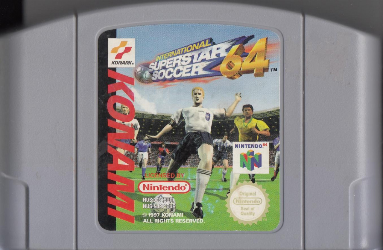 International Superstar Soccer 64 - MODUL (nus-njpp-eur) (Nintendo 64, gebraucht) ** International Superstar Soccer 64 - MODUL (nus-njpp-eur) (Nintendo 64, gebraucht) **