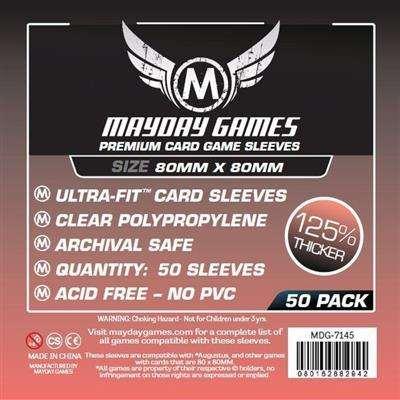 SLEEVES Premium Square Card 80x80 (50) SLEEVES Premium Square Card 80x80 (50)