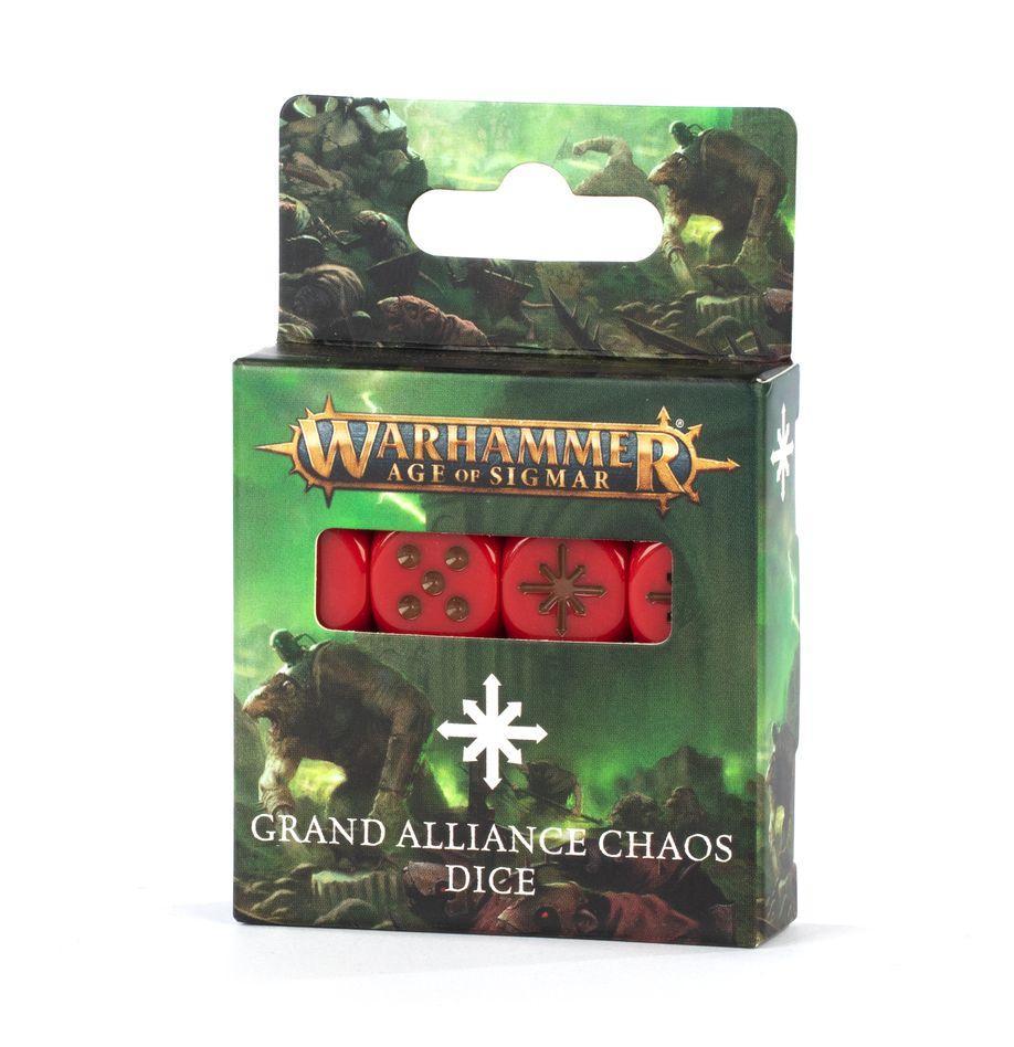 AGE OF SIGMAR: GRAND ALLIANCE CHAOS DICE (80-22)