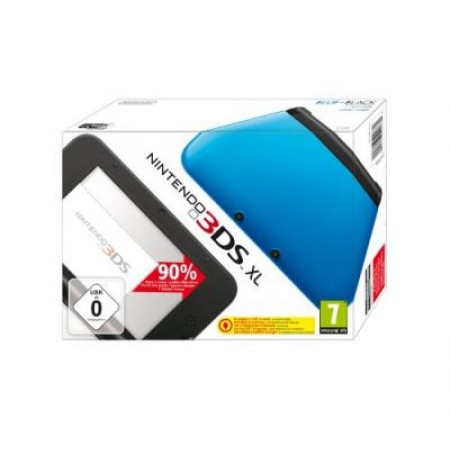 Nintendo 3DS XL Konsole - blau/schwarz (Nintendo 3DS, NEU)