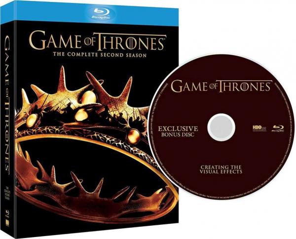 Game of Thrones - Complete Second Season (Blu-Ray, Neu) **