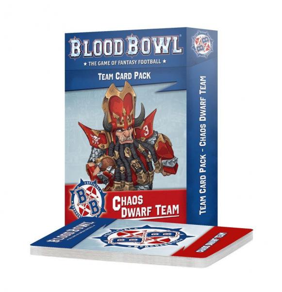 BLOOD BOWL: CHAOS DWARF CARDS (202-47)