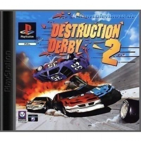 Destruction Derby 2 - Platinum (Playstation, gebraucht) **