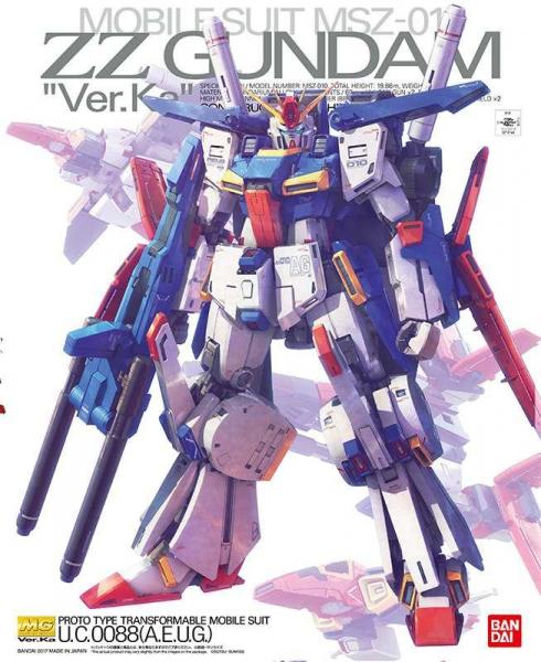 MG Gundam ZZ Ver Ka 1/11