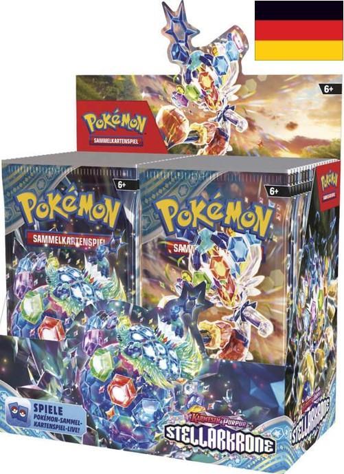Pokémon Karmesin & Purpur 07 Stellarkrone Booster Display (36) DE Pokémon Karmesin & Purpur 07 Stellarkrone Booster Display (36) DE
