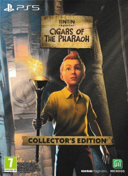 TinTin Reporter: Cigars of the Pharaoh - Collector's Edition (Playstation 5, NEU) **