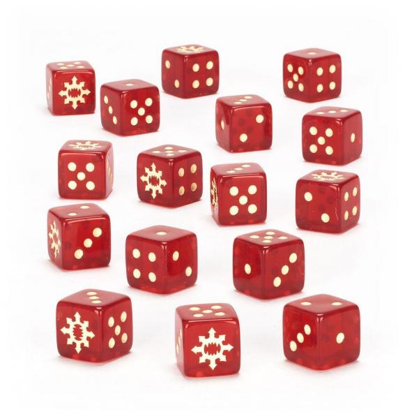 WARHAMMER 40000: WORLD EATERS DICE (67-03)