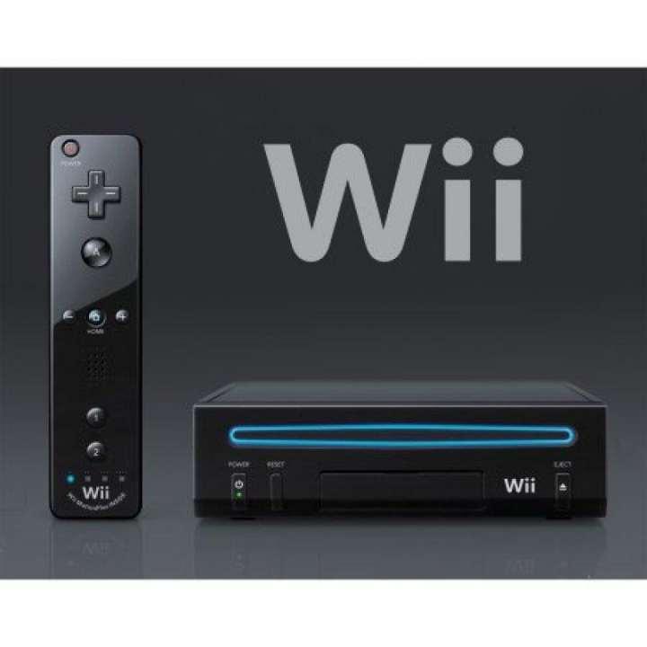 Nintendo Wii Konsole - schwarz (gebraucht) ** Nintendo Wii Konsole - schwarz (gebraucht) **