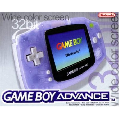 Game Boy Advance Konsole - Clear Blue (gebraucht) **