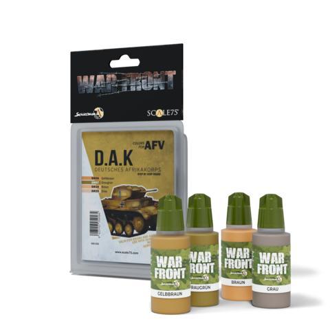 Paint Set Warfront D.A.K. COLORS FOR AFV