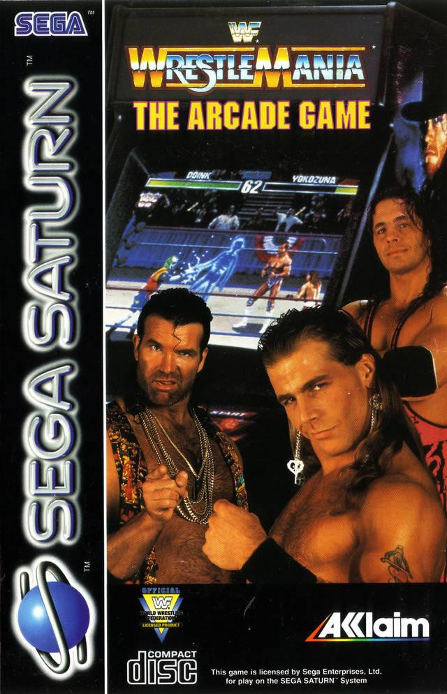 WWF Wrestlemania: The Arcade Game (Saturn, gebraucht) **
